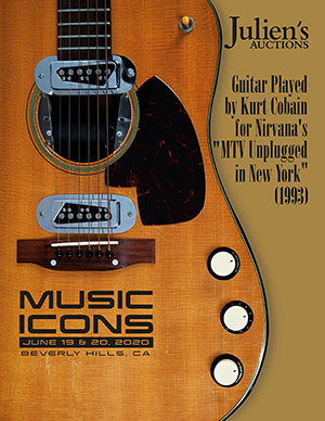 Julien's Auctions - Music Icons 'Kurt Cobain